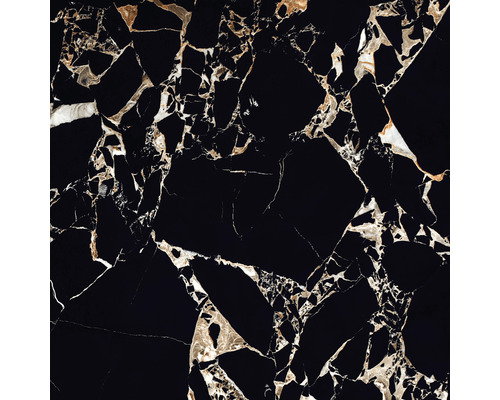 Model de faianță neagră cu marmorare