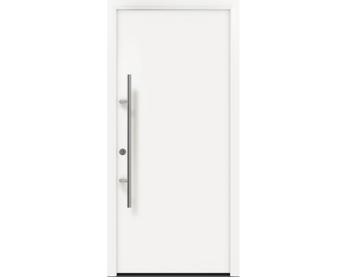 Ușă exterior aluminiu/termopan Hörmann EcoStar ISOPRO IPS010 alb 110x210 cm stânga