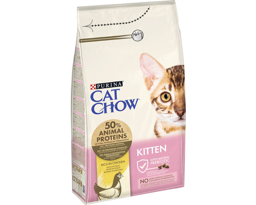 Purina Cat Chow hrană pentru pisoi cu pui