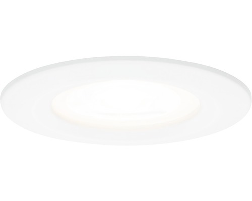 Spot LED încastrat Nova GU10 max. 1x35W IP44, Ø78 mm, alb mat-0
