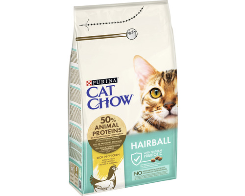 Purina Cat Chow hrană pentru pisici pentru reducerea ghemotoacelor de blană