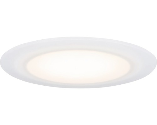 Spot LED încastrat Suon 6,5W 480 lumeni IP44, 2700K variabil, Ø90 mm, alb satinat