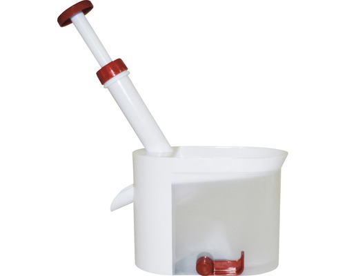 Curățător de cireșe cu recipient