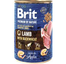 Brit Premium hrană umedă pentru câini cu miel și hrișcă