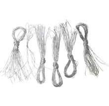 Mănunchi de sârmă argintie cu bucle