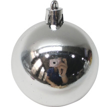 Glob de Crăciun argintiu