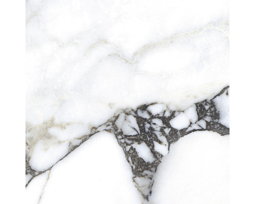 Prim-plan cu o placă de marmură cu venatură naturală