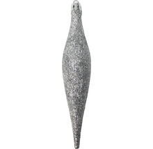 Glob de brad în formă de țurțure cu sclipici