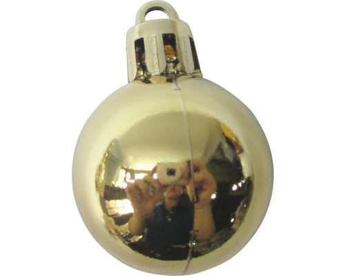 Glob de Crăciun auriu