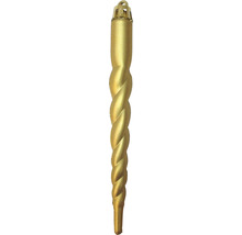 Manșon spiralat de culoare alamă pentru piramide de Crăciun