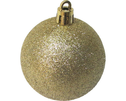 Glob decorativ s sclipici pentru bradul de Crăciun