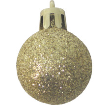 Glob de Crăciun cu sclipici