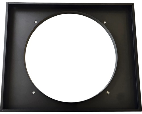 Cadru metalic pătrat cu decupaj circular