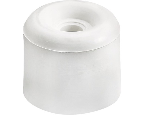 Opritor ușă fix Hettich Ø30x24 mm, plastic alb, pachet 5 bucăți Opriitor de ușă din cauciuc