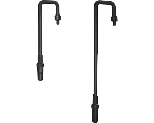 Două tuburi de filtru pentru acvariu din plastic