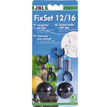 JBL FixSet 12/16 Suport cu ventuză și clipsuri pentru furtunuri de acvariu
