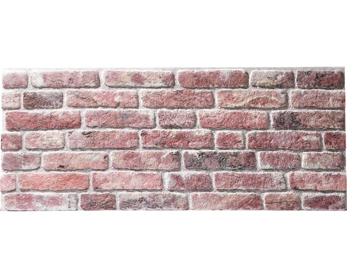 Panou decorativ / Cărămidă aparentă UltraLight Brick Loft red 50x120 cm