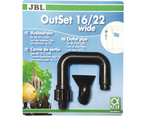 JBL OutSet 16/22 țeavă de ieșire lată pentru filtre de acvariu