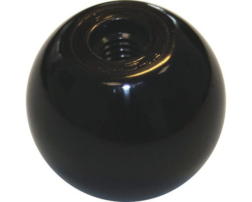 Mâner rotund de operare din plastic, cu filet