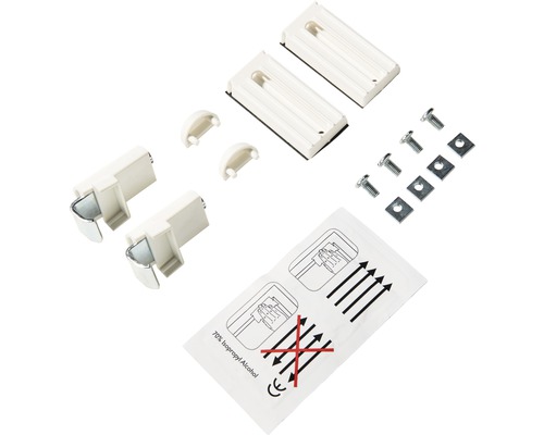 Material de fixare pentru cabine cu infraroșu