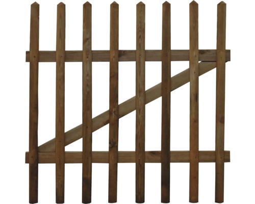 Poartă verticală din șipci, 100x79 cm, impregnată în autoclavă Poartă verticală din șipci, 100x79 cm, impregnată în autoclavă