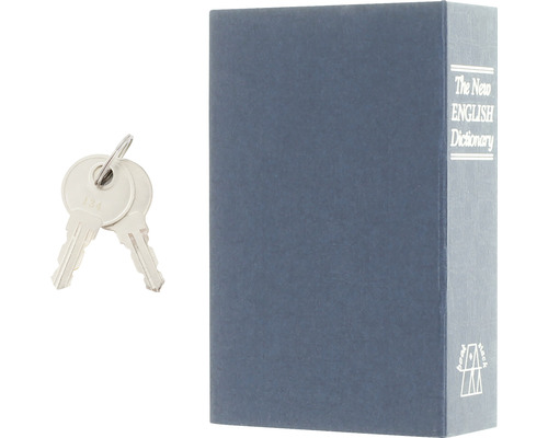 Seif tip carte cu două chei