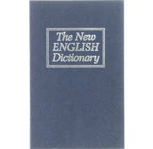 "Seif tip carte pentru obiecte de valoare, deghizat ca ""The New English Dictionary"""