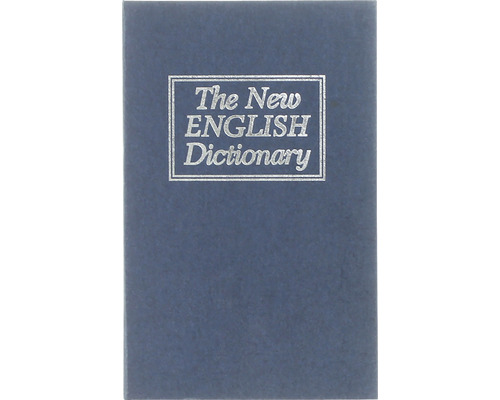 "Seif tip carte pentru obiecte de valoare, deghizat ca ""The New English Dictionary"""