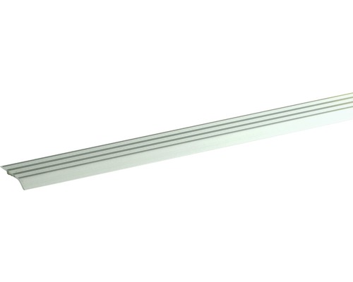 Profil treaptă Simple fix 13 aluminiu 900x30x5 mm argintiu Șină de profil cu caneluri
