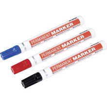 Set markere permanente KWB, 3 bucăți-thumb-0