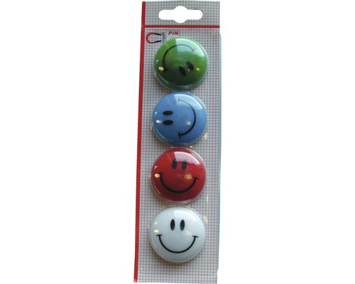 Pachet de magneți cu motiv smiley