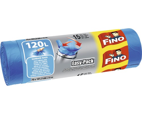 Fino Sac menajer role cu 15 bucăți, capacitate 120 litri