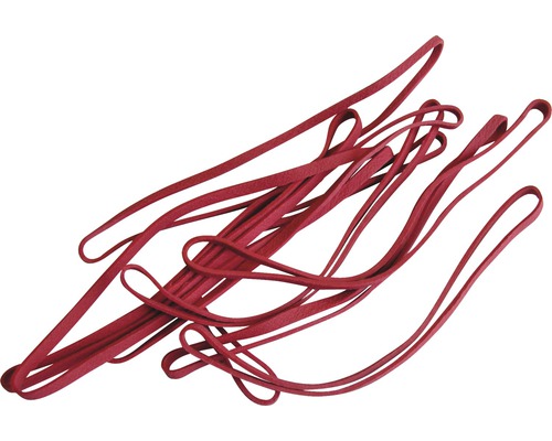 Benzi elastice din cauciuc 150x4 mm, pentru ambalat/împachetat, pachet 20 bucăți Elastice