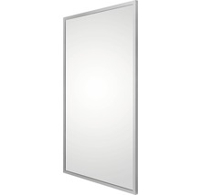 Oglindă baie dreptunghiulară Cordia BRW Line 65x80 cm ramă argintie
