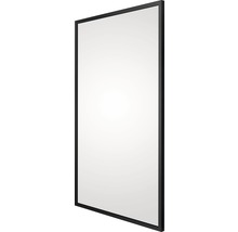 Oglindă baie dreptunghiulară Cordia BRW Line 65x100 cm ramă neagră