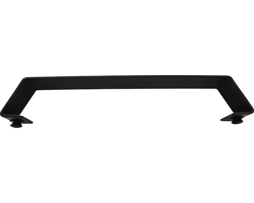 Suport negru cu șuruburi