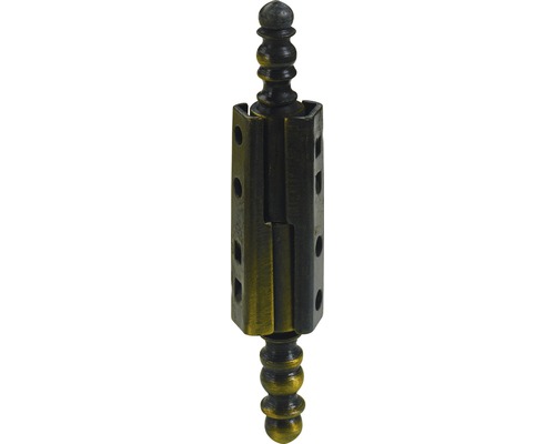 Bandă de prindere Hettich 9x40mm bronz cu cap Balama decorativă metalică pentru uși