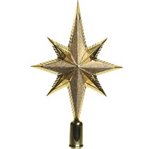 Stea aurie ca vârf de brad