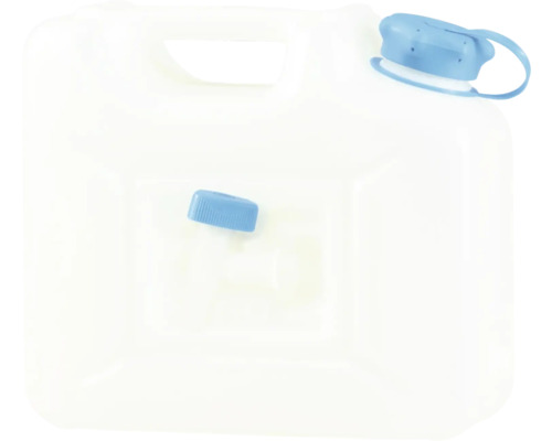 Canistră din plastic cu gât larg și capac cu șurub