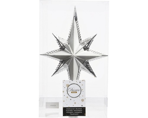 Vârf de brad în formă de stea, incasabil