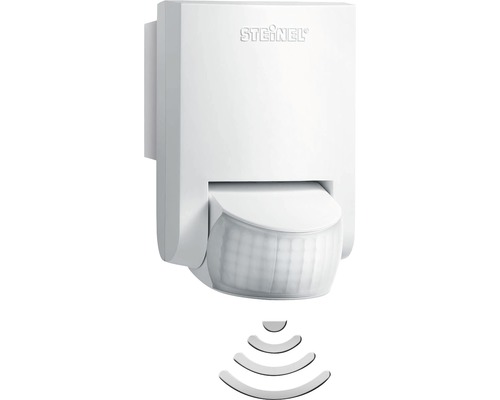 Senzor de mișcare Steinel IS130-2 130° max. 600W, pentru exterior IP54, alb Logo Steinel Senzor de mișcare pentru montare pe perete