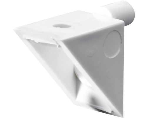 Suport poliță Hettich Ø5mm, plastic alb, pachet 50 bucăți Suport de raft din plastic