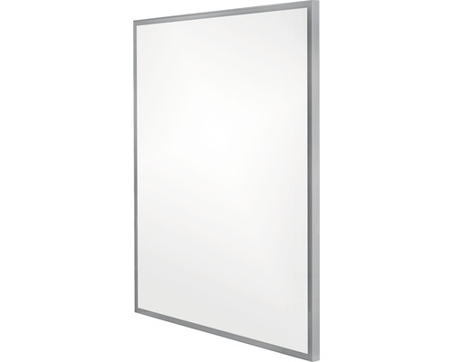 Tablă de scris albă, pătrată, cu ramă