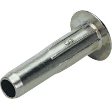 Piuliță conector pentru tub cuplare corpuri Hettich M4 36-46 mm, oțel nichelat, pachet 50 bucăți-thumb-0