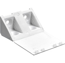 Conector de colț din plastic cu deschidere