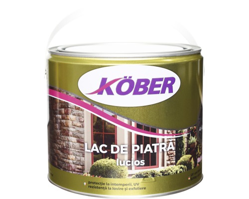 Lac pentru piatră Köber Ideal transparent 2,5 l Lac pentru piatră Köber, cutie