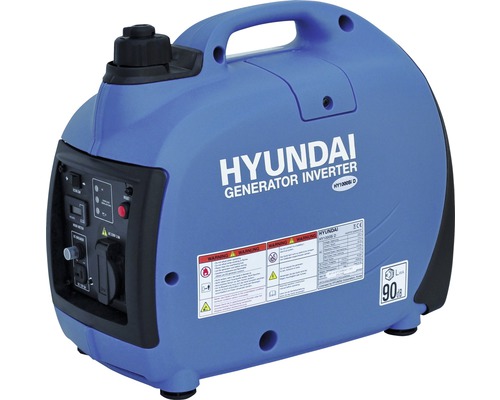 Generator curent pe benzină Hyundai HY1000Si D 1000W, cu invertor/inverter