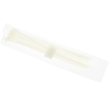 Colier plastic/șoricei prindere Haupa 4,8x310 mm, pachet 25 bucăți, transparent