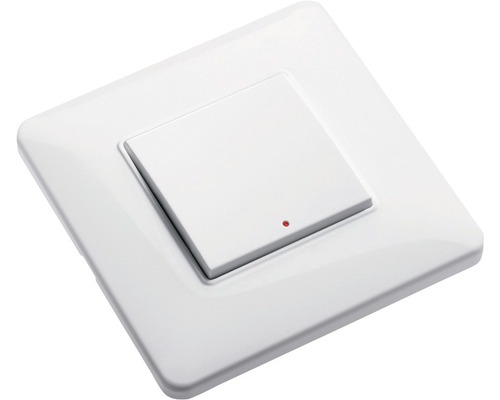Întrerupător de lumină alb pentru montaj pe perete