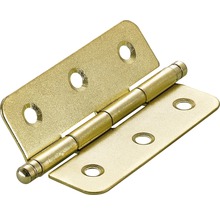 Balamă de ușă metalică cu găuri de fixare